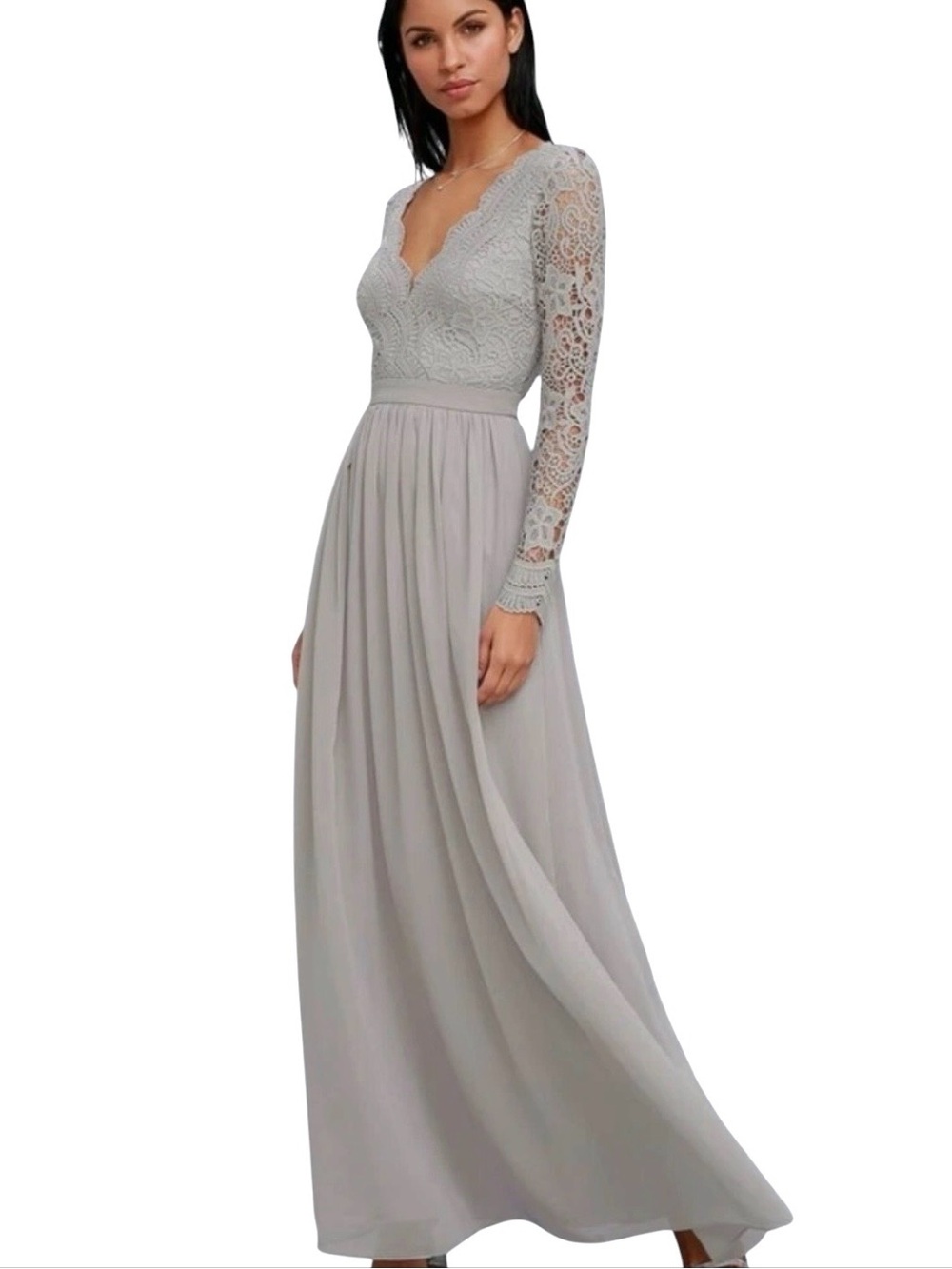 Lulus Awaken My Love Lace Maxi Dress